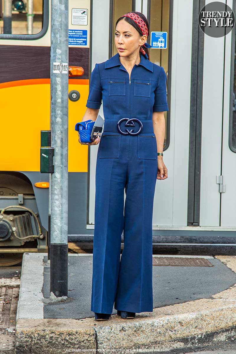 Streetstyle zomer 2020. Hoe seventies is jouw modelook? Foto: Charlotte Mesman