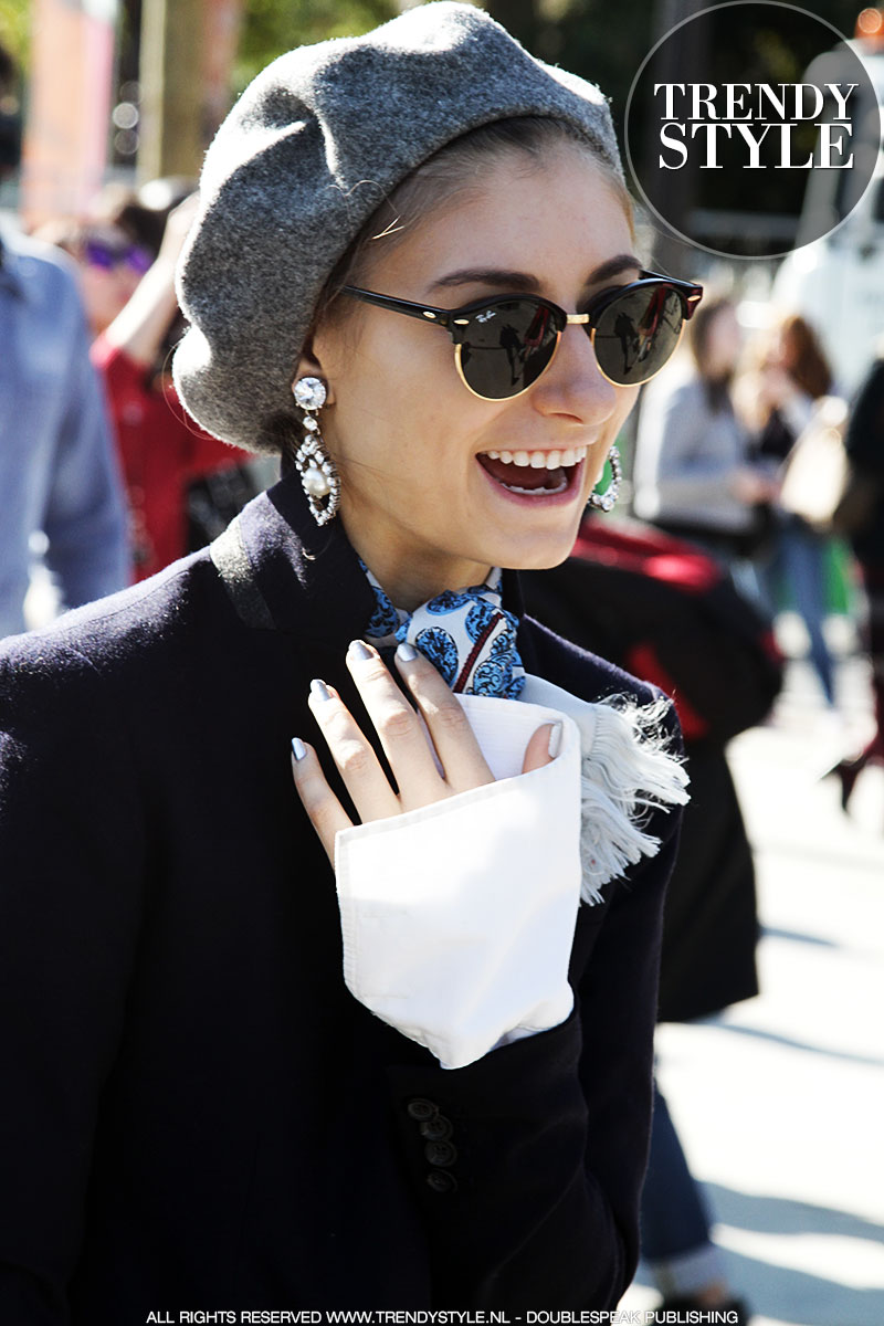 Streetstyle. Een Parijse look