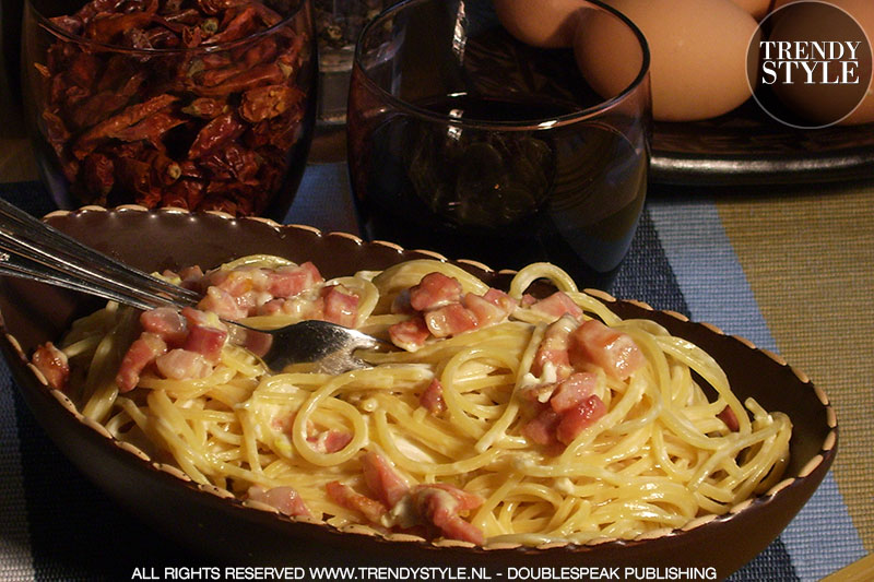 Pasta carbonara