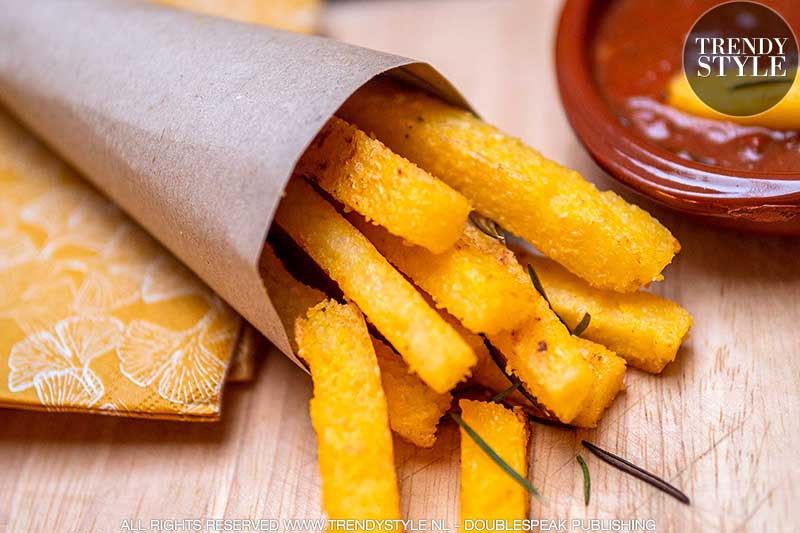 Eten & slanke lijn. Patat friet van polenta