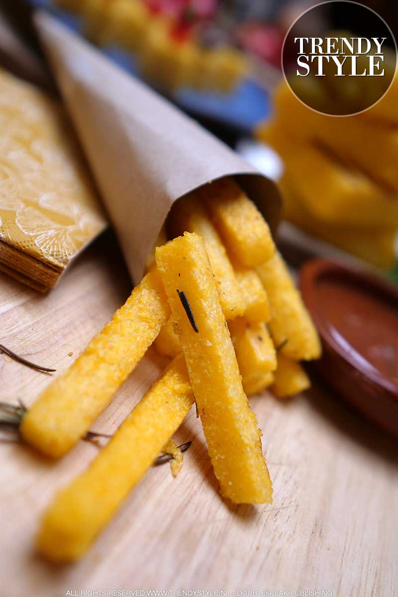 Eten & slanke lijn. Patat friet van polenta