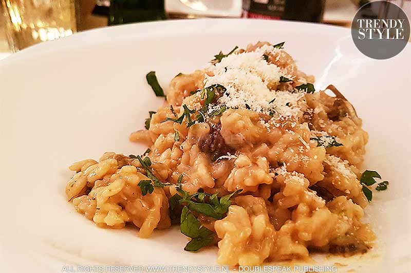 Risotto met paddenstoelen