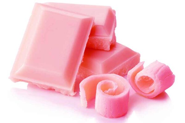 Roze chocolade