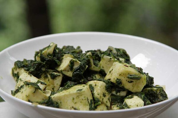 Saag paneer recept