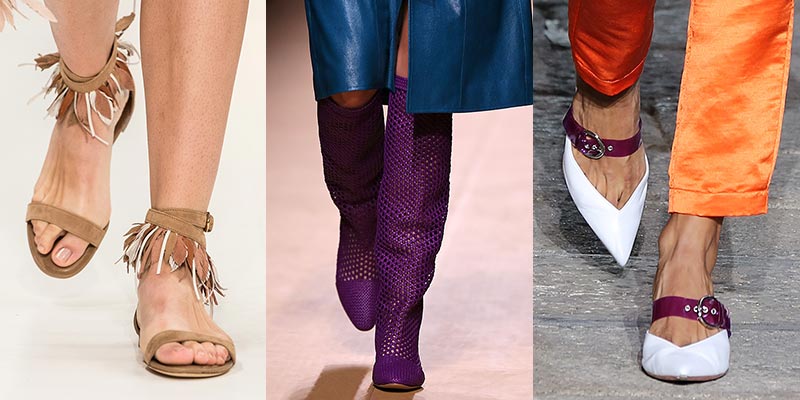 Schoenen trends lente zomer 2019