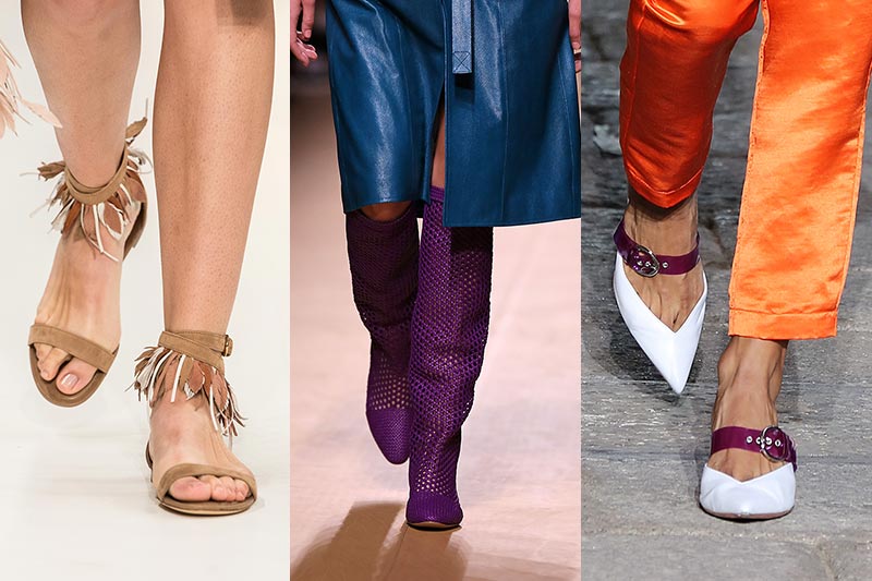 Schoenen trends lente zomer 2019