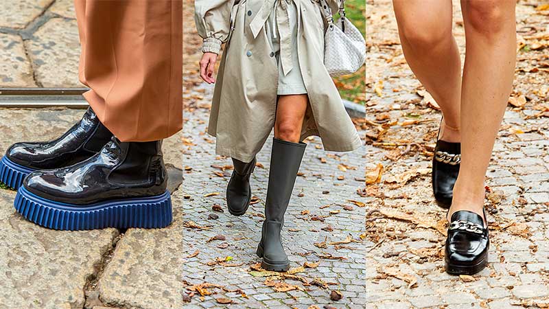 schaduw klep passie 3x Schoenen trends winter 2020 2021