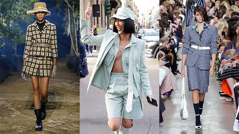 Modetrends lente zomer 2020. Short suits