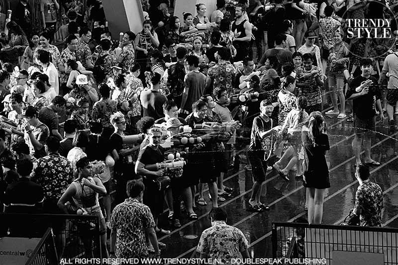 Songkran, Thais Nieuwjaar 2018 (Thaise jaartelling: 2561). Water Festival, ph. Charlotte Mesman