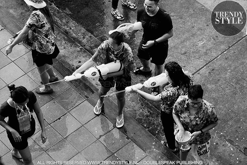 Songkran, Thais Nieuwjaar 2018 (Thaise jaartelling: 2561). Water Festival, ph. Charlotte Mesman