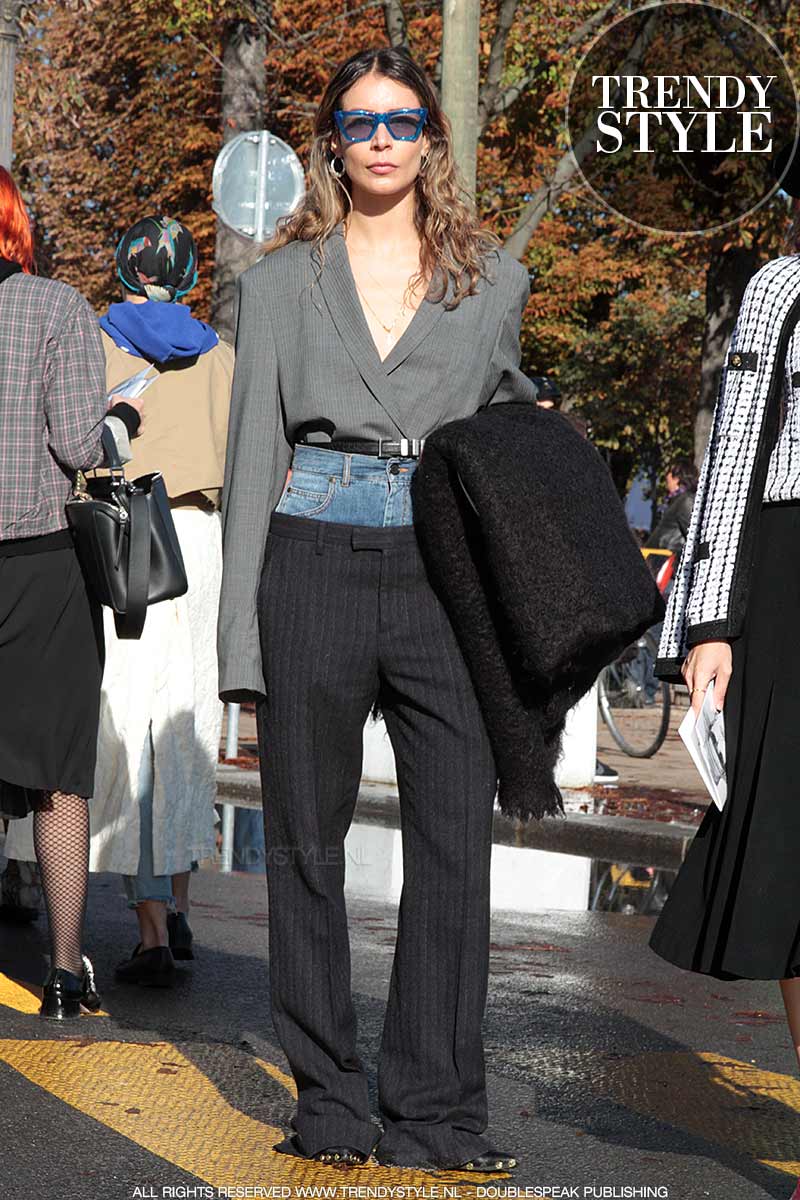 Street style bij Chanel