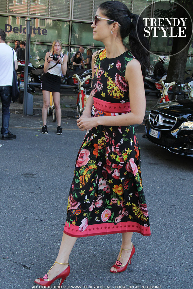 Caroline Issa streetstyle SS 2017