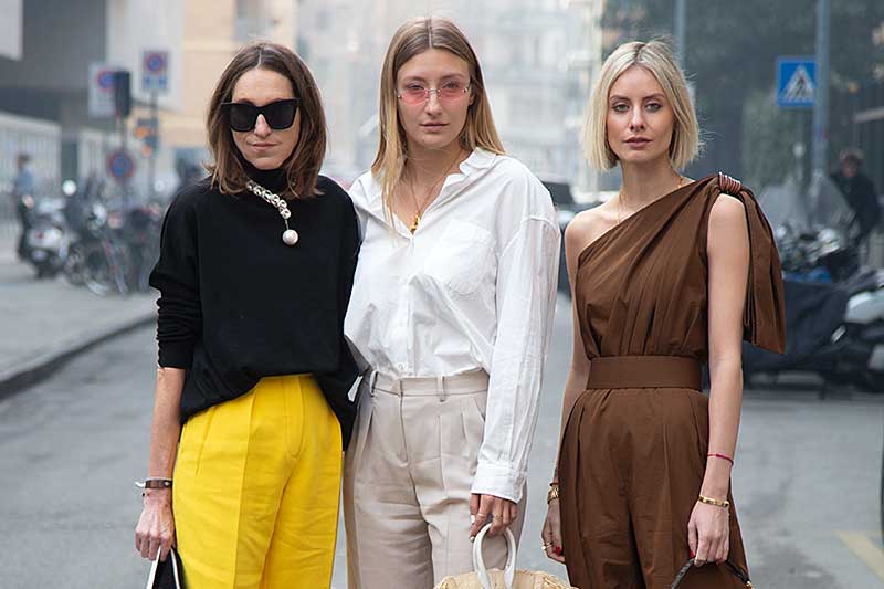 Streetstyle. De mode looks van de fashonista's bij Max Mara