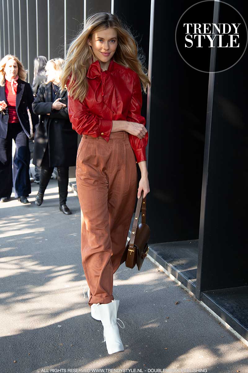 Streetstyle mode Milan Fashion Week. Modetrends voorjaar 2020