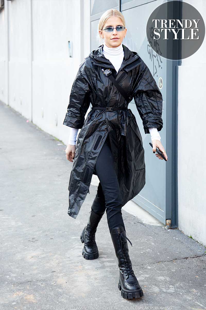 Streetstyle mode winter 2020. Milan Fashion Week