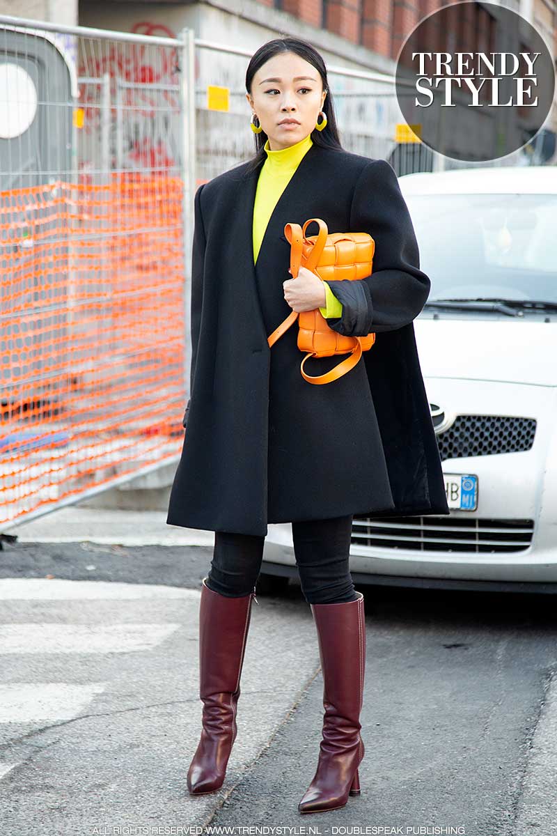 Streetstyle mode winter 2020. Milan Fashion Week