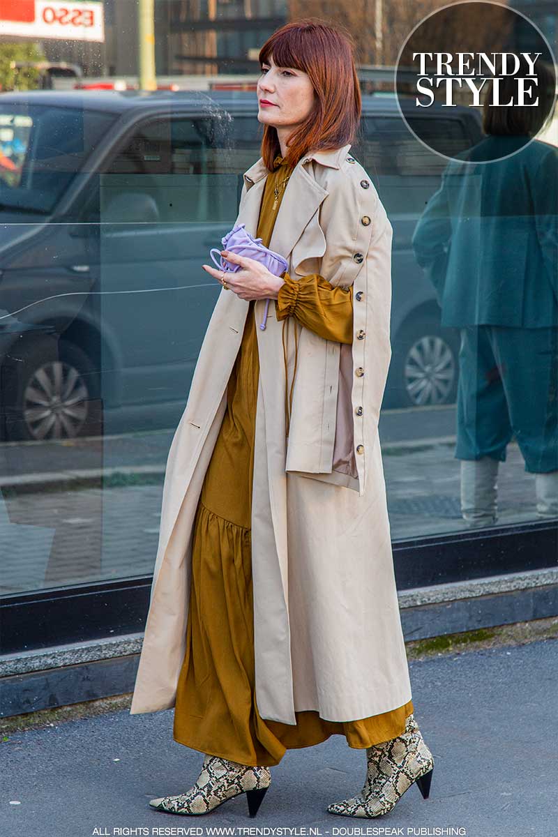 Marine Vooraf Dinkarville Streetstyle mode herfst 2020. 3x Trendy mode looks