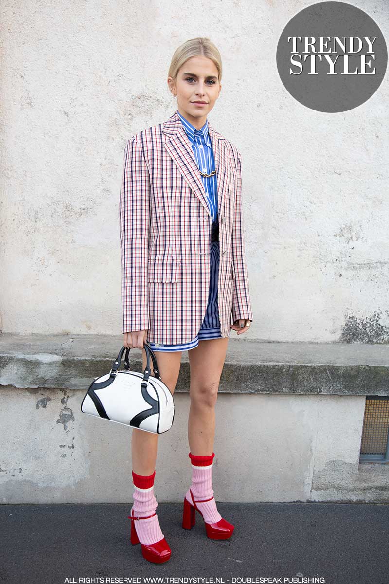 Streetstyle mode modeweek Milaan Prada 2020