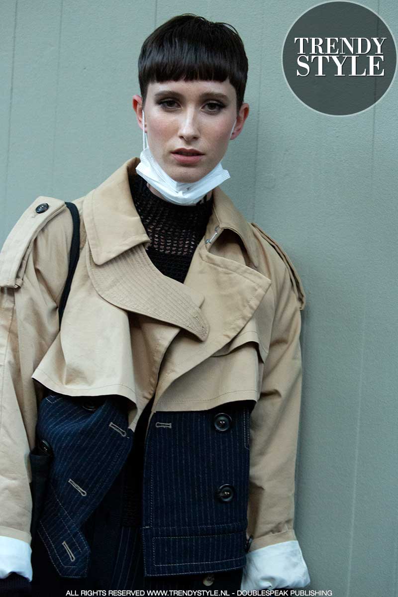 Streetstyle 2021. Stijlvol in trench coat