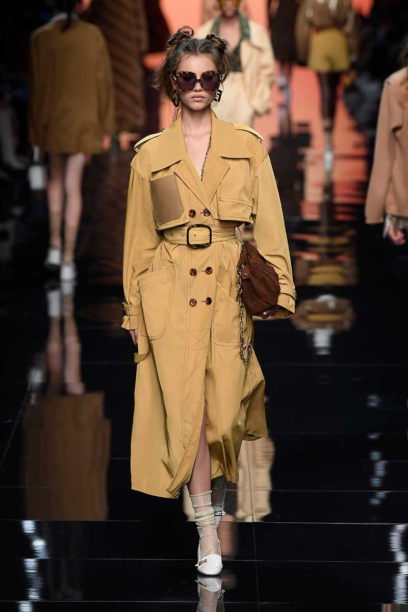 Nieuwste modetrends lente zomer 2020. Trench coats