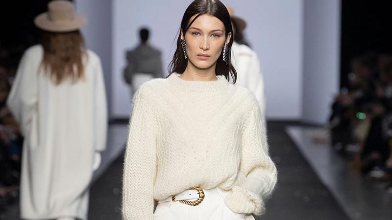 Damesmode herfst winter 2019 2020. Modecollectie: Alberta Ferretti